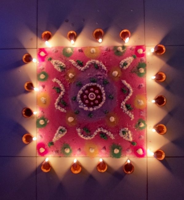 Rangoli for Dipaboli