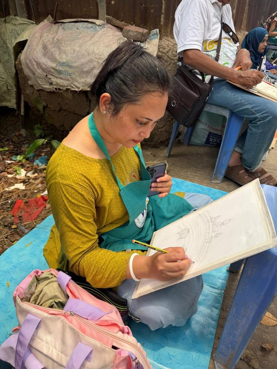 Art camp activity